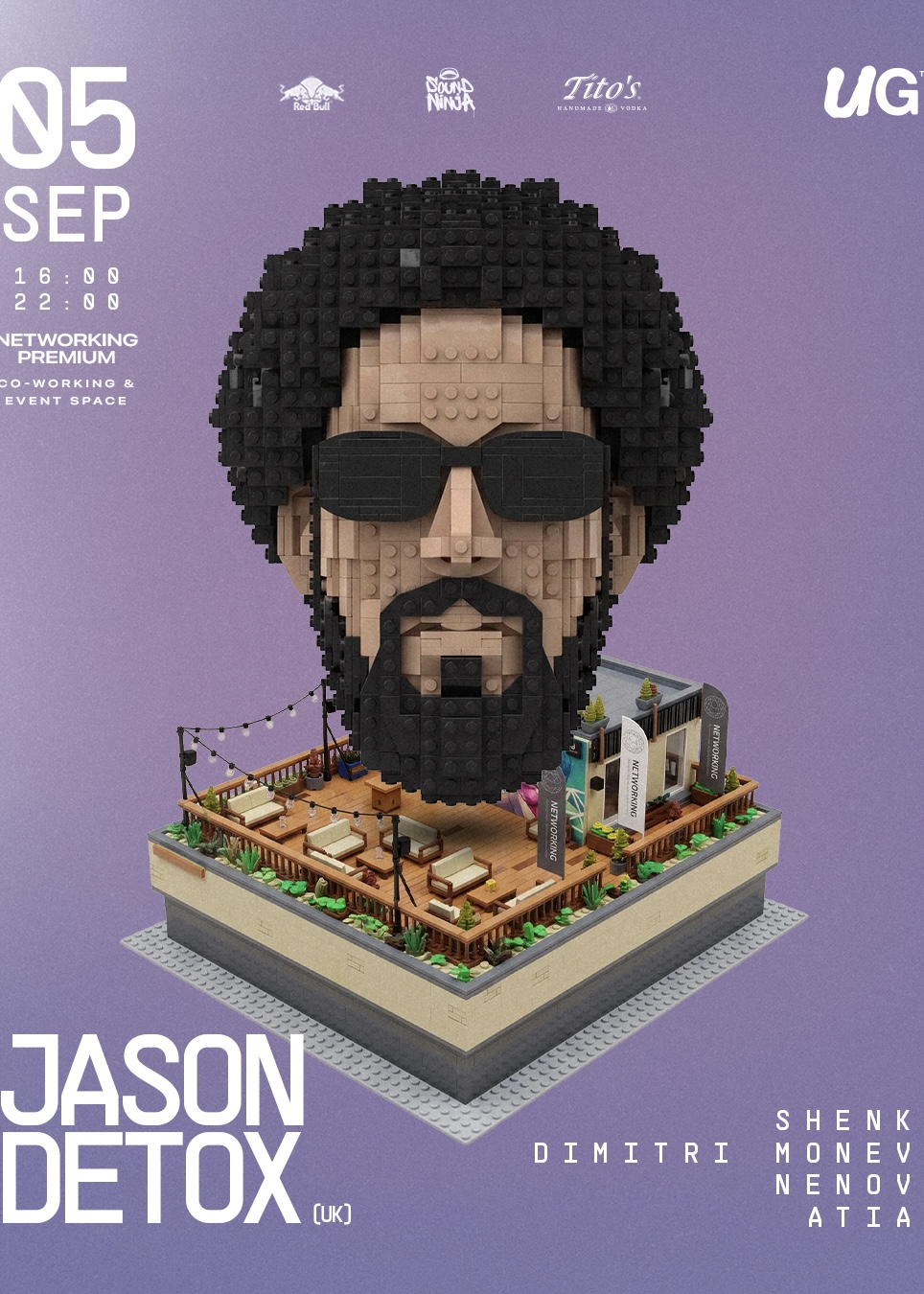 Jason Detox at Networking Premium Rooftop