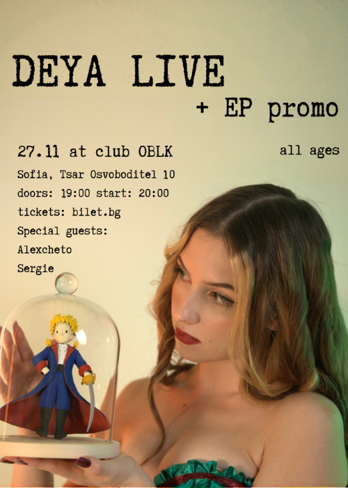 DEYA LIVE + EP promo 27.11