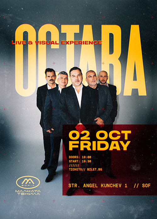 LEFT: LIVE & VISUAL EXPERIENCE @ Malkata Tekila Sofia 02/10/26
