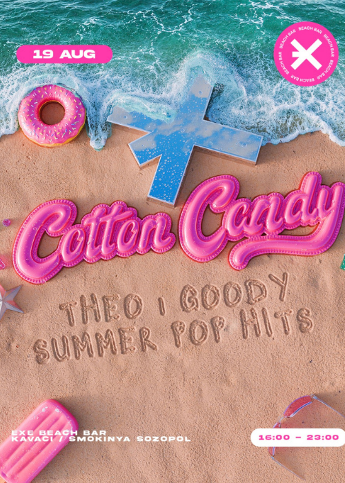 Cotton Candy Exe Beach Bar 💖🌴 - SOZOPOL